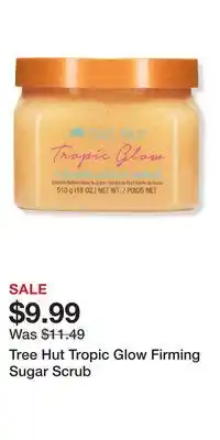 Ulta Beauty Tree Hut Tropic Glow Firming Sugar Scrub offer