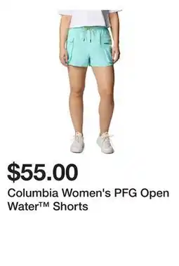 Belk Columbia Women's PFG Open Water Shorts offer