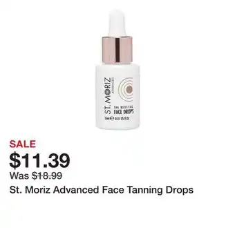 Belk St. Moriz Advanced Face Tanning Drops offer