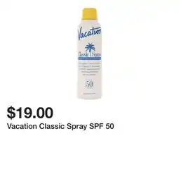 Belk Vacation Classic Spray SPF 50 offer