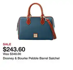 Belk Dooney & Bourke Pebble Barrel Satchel offer