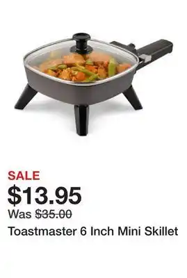 Belk Toastmaster 6 Inch Mini Skillet offer