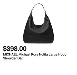 Belk MICHAEL Michael Kors Nolita Large Hobo Shoulder Bag offer
