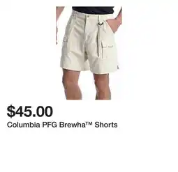 Belk Columbia PFG Brewha Shorts offer