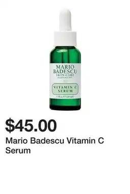 Belk Mario Badescu Vitamin C Serum offer