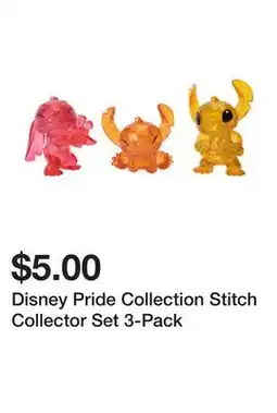 Five Below Disney Pride Collection Stitch Collector Set 3-Pack offer