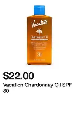 Belk Vacation Chardonnay Oil SPF 30 offer