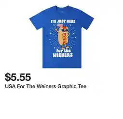 Five Below USA For The Weiners Graphic Tee offer