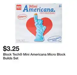Five Below Block Tech Mini Americana Micro Block Builds Set offer