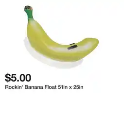 Five Below Rockin' Banana Float 51in x 25in offer