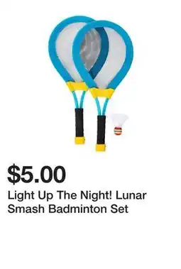 Five Below Light Up The Night! Lunar Smash Badminton Set offer