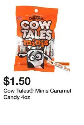Five Below Cow Tales Minis Caramel Candy 4oz offer