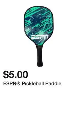 Five Below ESPN Pickleball Paddle offer