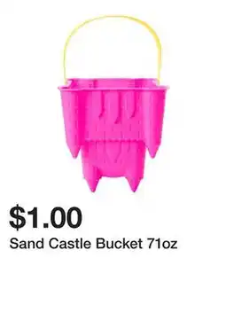 Five Below Sand Castle Bucket 71oz offer