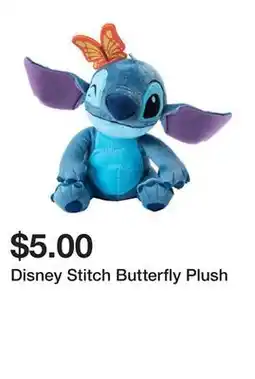 Five Below Disney Stitch Butterfly Plush offer