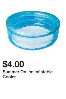 Five Below Summer On Ice Inflatable Cooler offer