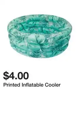 Five Below Printed Inflatable Cooler offer