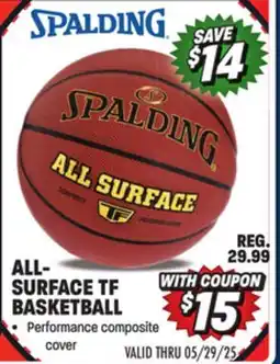 Big 5 Spalding All-Surface TF Basketball offer