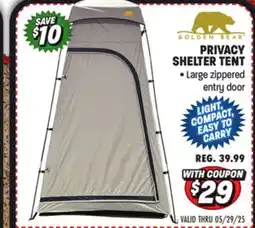Big 5 Golden Bear Privacy Shelter Tent offer