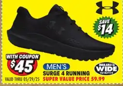 Big 5 Under Armour Surge 4 Men's Running Shoes offer