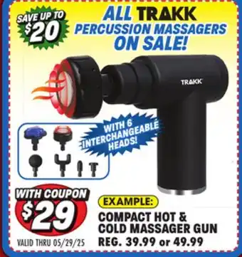 Big 5 Trakk Compact Hot and Cold Massager Gun offer