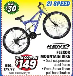 Big 5 Kent Flexor Mountain Bike offer