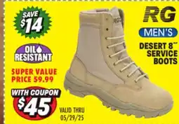 Big 5 Response Gear Desert 8 Men's Service Boots offer