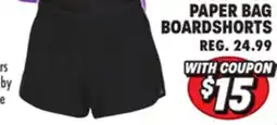 Big 5 Burnside Women's Paper Bag Boardshorts offer