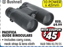 Big 5 Bushnell Pacifica Guide 10x42mm Binoculars offer