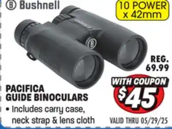 Big 5 Bushnell Pacifica Guide 10x42mm Binoculars offer