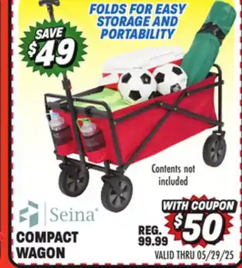 Big 5 Seina Collapsible Utility Wagon offer