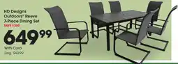 Kroger Outdoors reeve dining set offer