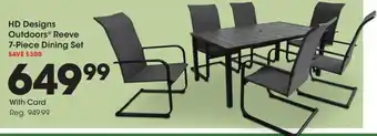 Kroger Outdoors reeve dining set offer