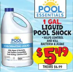 Ollie's 1 GAL. LIQUID POOL SHOCK offer