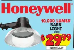 Ollie's HONEYWELL 10, 000 LUMEN BARN LIGHT offer