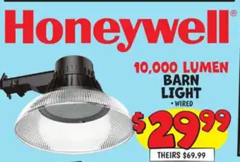 Ollie's HONEYWELL 10, 000 LUMEN BARN LIGHT offer