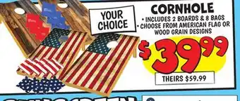 Ollie's CORNHOLE offer