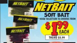 Ollie's NETBAIT SOFT BAIT offer