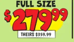 Ollie's ALOE VERA FULL SIZE MATTRESSES offer