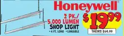 Ollie's HONEYWELL 2 PK./5, 000 LUMEN SHOP LIGHT offer