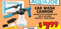 Ollie's AQUA JOE CAR WASH CANNON offer