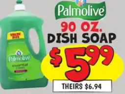Ollie's PALMOLIVE 90 OZ. DISH SOAP offer