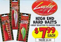 Ollie's LUCKY HIGH END HARD BAITS offer