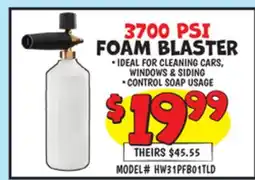 Ollie's 3700 PSI FOAM BLASTER offer