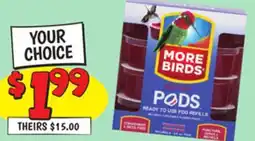 Ollie's MORE BIRDS REFILL PODS offer