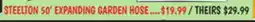 Ollie's STEELTON 50' EXPANDING GARDEN HOSE offer