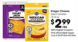 Kroger Kroger cheese offer