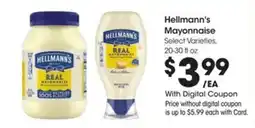 Kroger Hellmann's mayonnaise offer