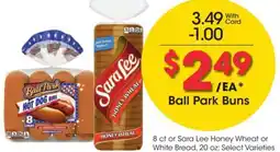 Kroger Ball park buns offer