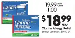 Kroger Claritin allergy relief offer